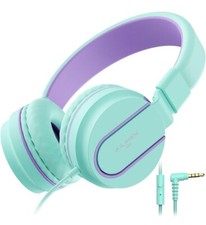 Kids Headphones, I35 On-Ear Headphones for School, 93dB Headphones Boy Girl, ...