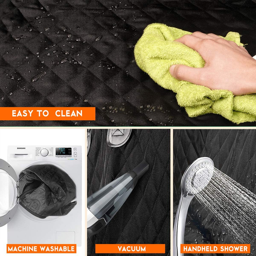Dog Car Seat Cover, Back Seat Cover for Dogs Pet Car Seat Protector Waterproof B - Picture 7 of 12