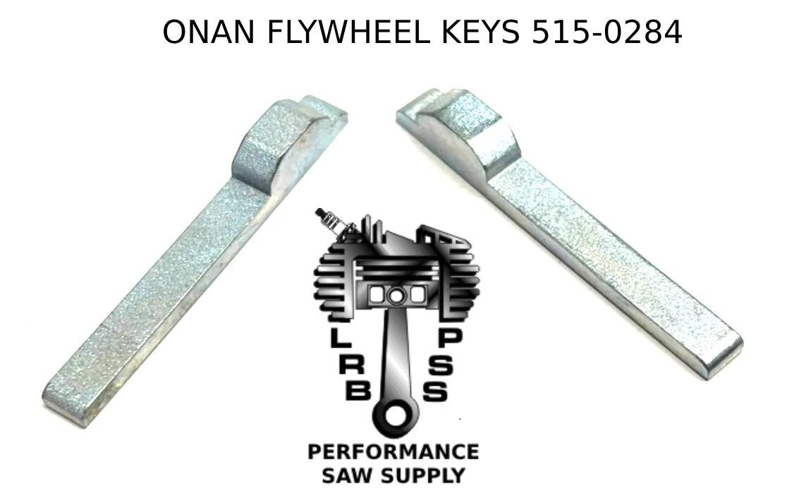 2 NEW ONAN 515-0284 FLYWHEEL KEY PERFORMER ENGINES ELECTRONIC