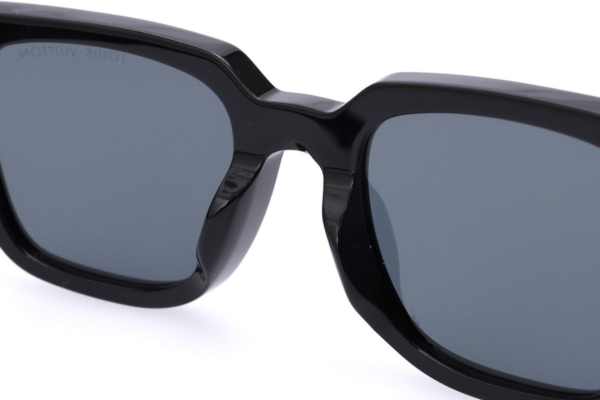 LOUIS VUITTON LV MEN'S LV ESCAPE SQUARE SUNGLASSES Z1496E BK Pre