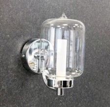 Single Glass Decorative Bathroom Wall Light 3.5W LED Ana Contemporary New Boxed