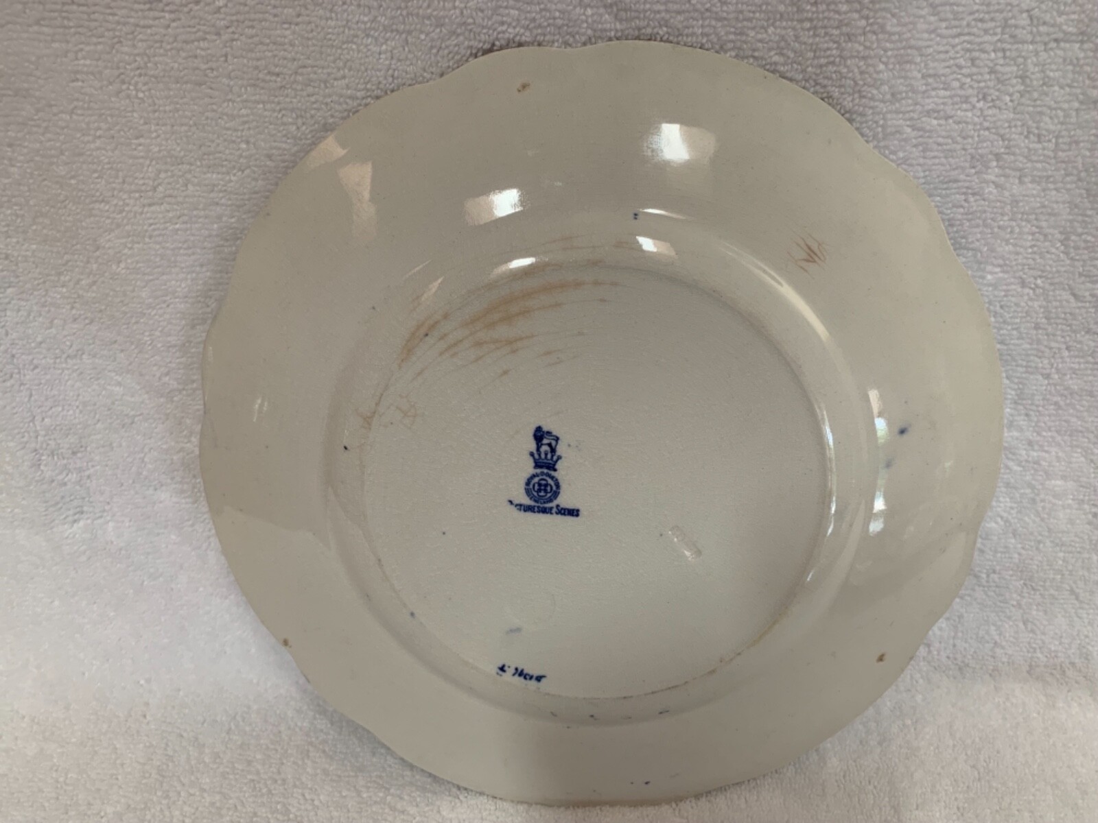 Royal Doulton Golfers Series Ware plate Picturesque Scenes 10.25” Male 1910 Popularne najnowsze prace