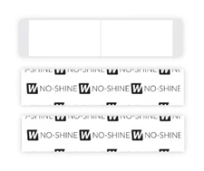 WALKER NO SHINE TAPE 3/4" X 3" STRAIGHT  36  STRIPS ~ WIGS & TOUPEE.