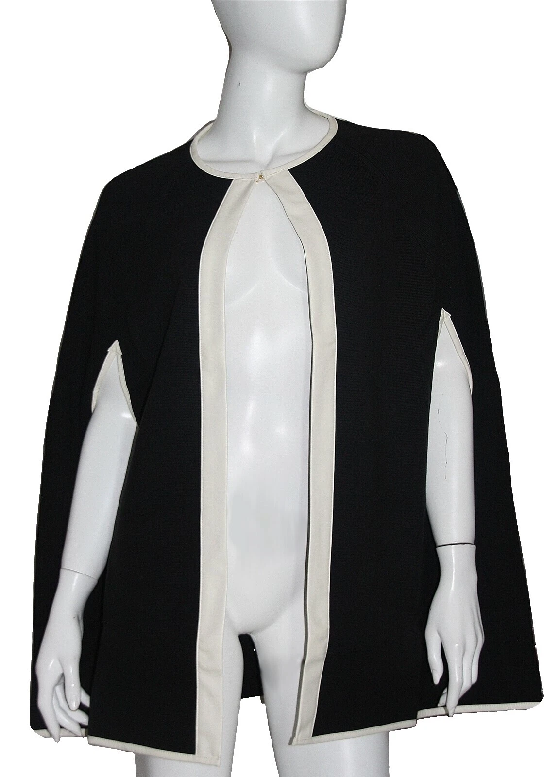 Poncho blanco abrigos, chaquetas y chalecos para Mujeres