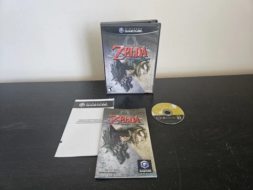 The Legend of Zelda: Twilight Princess (GameCube) CIB Tested And Working