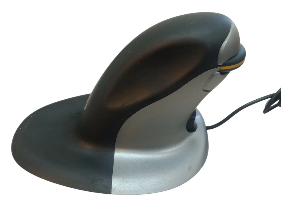Posturite Penguin 9820101 USB Wired Ambidextrous Vertical Mouse | Tested Working - Image 3 of 4