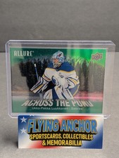 2024-25 Upper Deck Allure - Across the Pond Ukko-Pekka Luukkonen #ATP-7 Orange