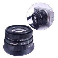 Objectif 35mm f/1.6 APSC pour Sony A6300 A6000 A5100 NEX-3 NEX-3R NEX-5T