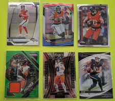 2025 bo nix card lot with 2024 rc prizm base