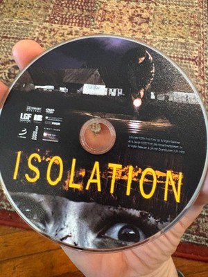 Isolation (DVD, 2005) DISC ONLY c2