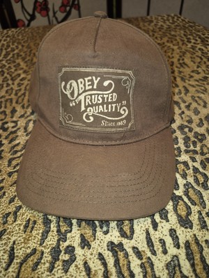 Vintage Brown OBEY SnapBack 