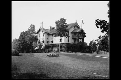 Photo:Lake Geneva WI L Z Leiter Residence 1880s Mansion House