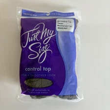 L'eggs Just My Size 4X Control Top Reinforced Toe Pantyhose Taupe 85425-R4T
