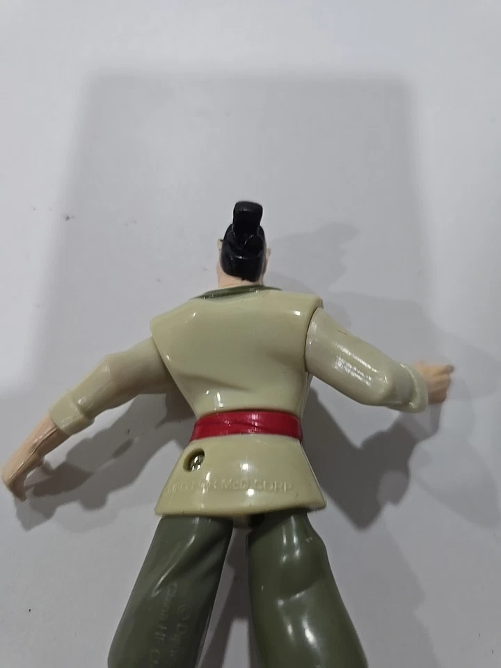 Muñeca Disney Príncipe Li Shang Figura Pastel Toppers McDonald's Happy Meal Juguete Foto 4 de 4