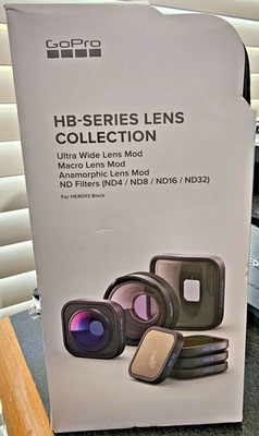 NEW GoPro HB-Series Lens Mods and Filters Kit for HERO13 Black Camera