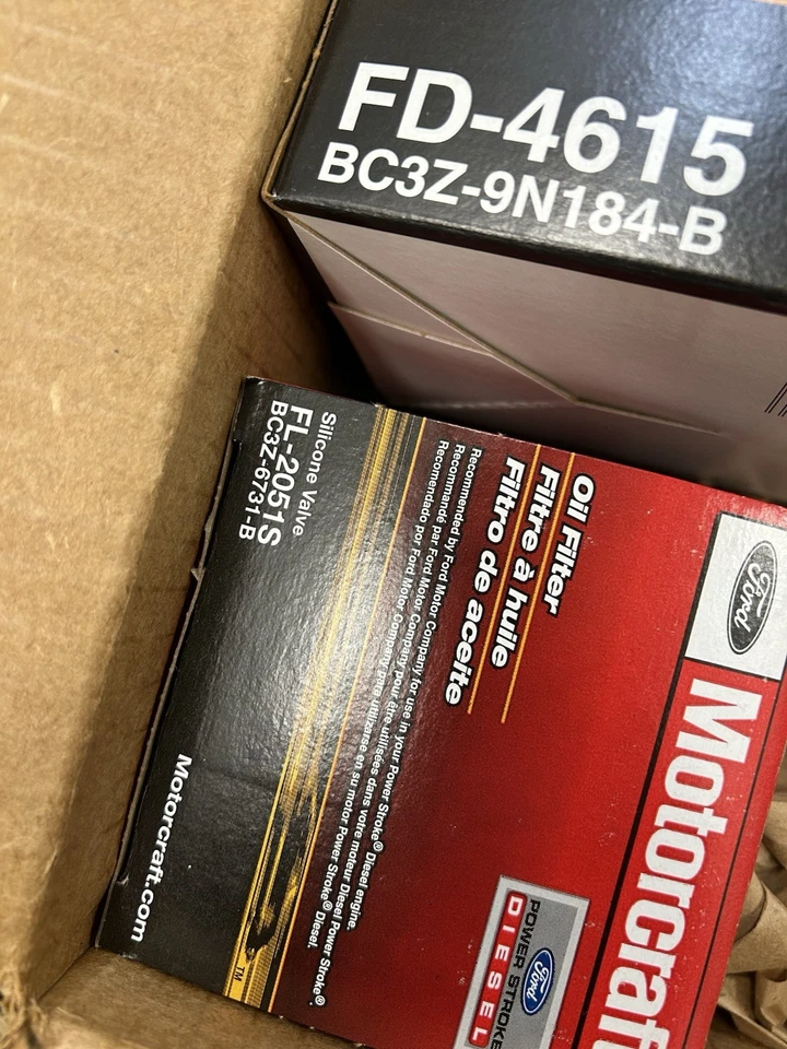 Filtro de combustible de aire de aceite genuino para camión diésel Powerstroke 11-16 6,7 L J2 Foto 3 de 4