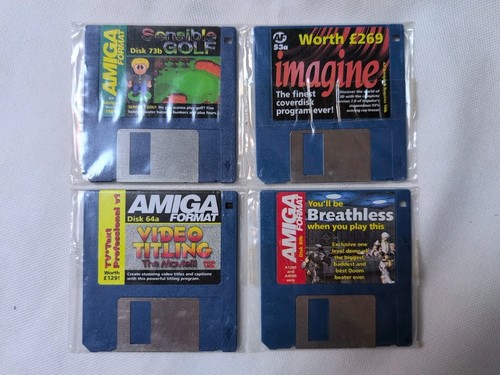 Job lot of AMIGA Floppy Disk Games, Demos, Cover Disk Collection 35 X Sealed - Afbeelding 4 van 11