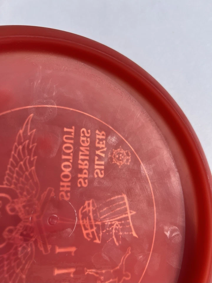 Innova Champion Mako - 2011 San Marino Tacky/Chalky непрозрачный больше не издающийся трудно найти - красный 177 г - Изображение 4 из 4