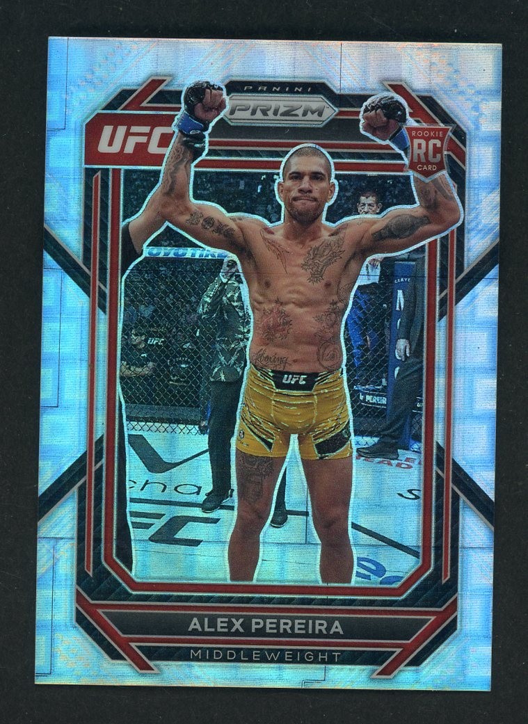 2023 Panini Prizm UFC Premium Box Set #111 Alex Pereira RC Rookie 6/99