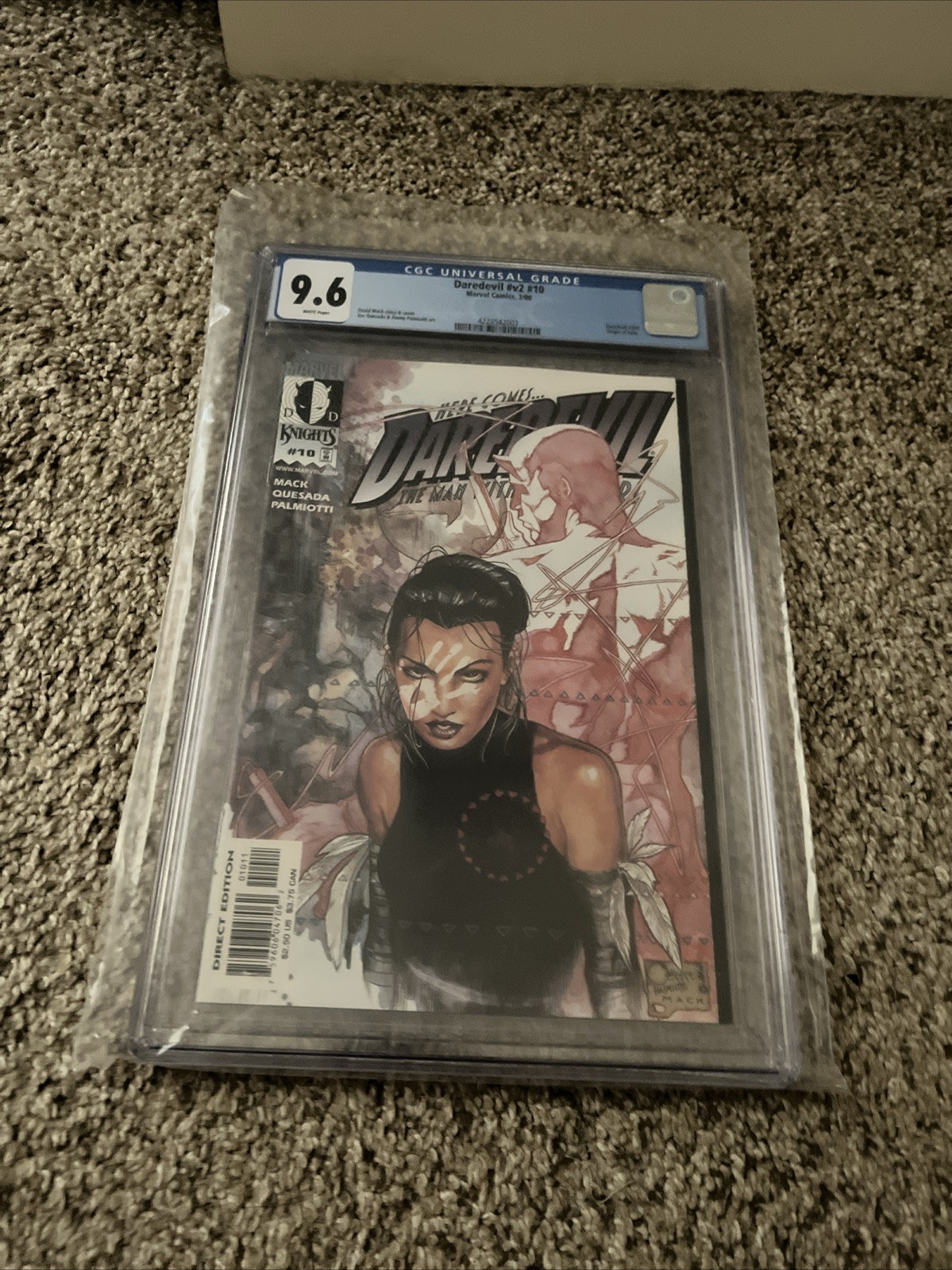 Daredevil #v2 #10- 1st Cover Appearance Of Echo (Maya Lopez) CGC 9.6