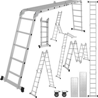 Multi-Purpose Leiter 582cm Aluminium Haushalt Arbeit Treppe Treppenschutz