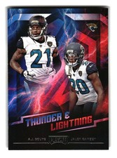 2018 Panini Playoff #16 A.J. Bouye / Jalen Ramsey Thunder & Lightning