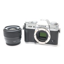 Fujifilm Fuji X-T30 II Silver  XC 15-45mm Lens Kit 86 -Near Mint-