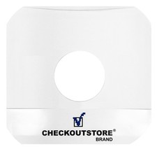 COS Paper Record Inner Sleeves Round Corners With Hole for 10" Vinyl Record