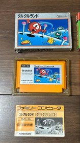 Famicom Software Spelunker Kurukuru Land F1 Race Set of 3