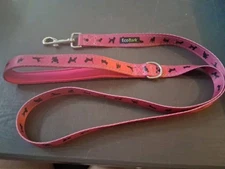ECOBARK 5FT Dog Leash, 1" Width Reflective Leash Padded Handle Pink. No Refunds