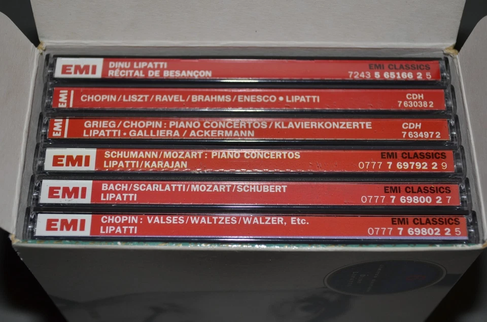 Dinu Lipatti - The Complete EMI Recordings / EMI Classics / Germany / 6CD Box - Bild 2 von 3