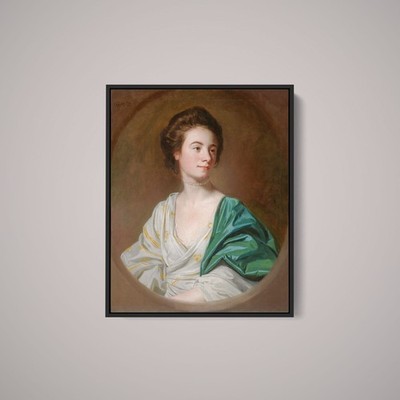 John Singleton Copley - Mrs Robert Hyde - Art Print on Paper or Canvas