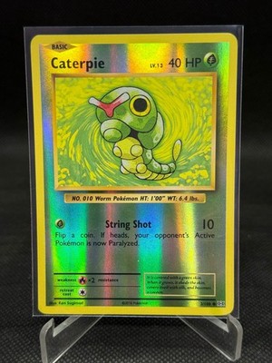 Pokemon Caterpie 3/108 Reverse Holo Evolutions XY Englisch
