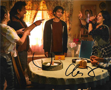 * GEORGE LOPEZ * signed 8x10 photo * BLUE BEETLE * COA *