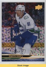 2024-25 Upper Deck Series 2 Rainbow Speckled Foil Dakota Joshua #424 READ 6kv