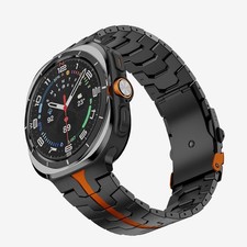 Business Titanium Band For Galaxy Watch 8/8 Classic 40mm 44mm 46mm Metal Strap
