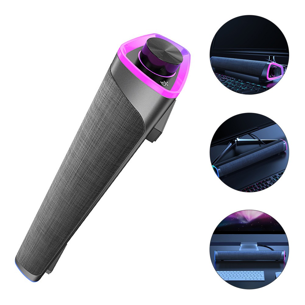 Soundbar lettore musicale soundbar doppio altoparlante domestico per computer tablet