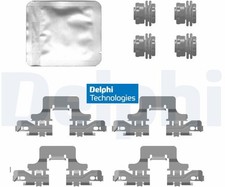 Delphi LX0776 Zubehörsatz für Scheibenbremsbelag Zubehörsatz Bremsbelag 