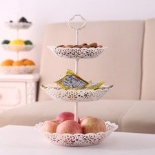 Three Tier Dessert Display Stand For Afternoon Tea Wedding Birthday Decor