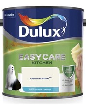 Dulux Easycare Kitchen Matt Emulsion Paint  - 2.5 Litre - Jasmine White