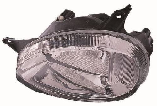 ABAKUS Main Headlight 442-1123R-LD-EM Right For Opel H4 P43t ECE