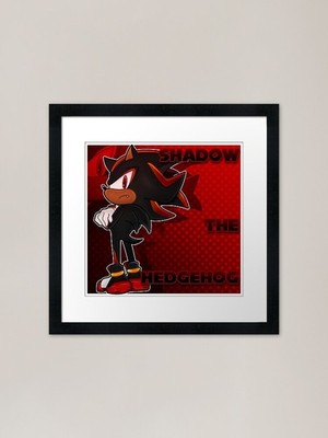 Schatten der Igel Karte gerahmt Kunst gerahmt Wandbild Poster Leinwanddruck Bild