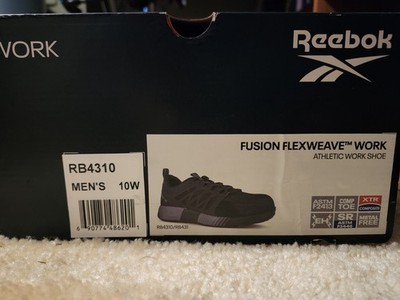 Reebok Fusion Flexweave Work Comp Toe SR ASTM Men's 10W RB4310 Shoe
