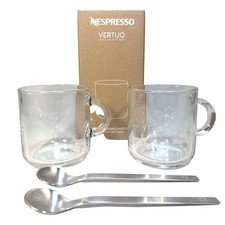 NESPRESSO Vertuo Gran Lungo Glass Coffee Cups...