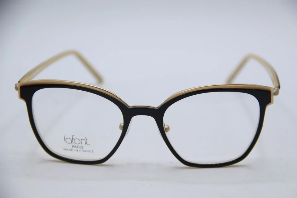НОВЫЙ JEAN LAFONT INITIMITE 1040 ЧЕРНЫЙ БЕЖЕВЫЙ ПОДЛИННЫЙ ОПРАВА ОЧКИ 49-18 - Изображение 2 из 4