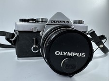 Olympus OM-1 MD 35mm Film Camera Zuiko 50MM F/1.8 Case Read Description