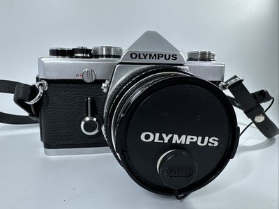 Olympus OM-1 MD 35mm Film Camera Zuiko 50MM F/1.8 Case (Read Description)