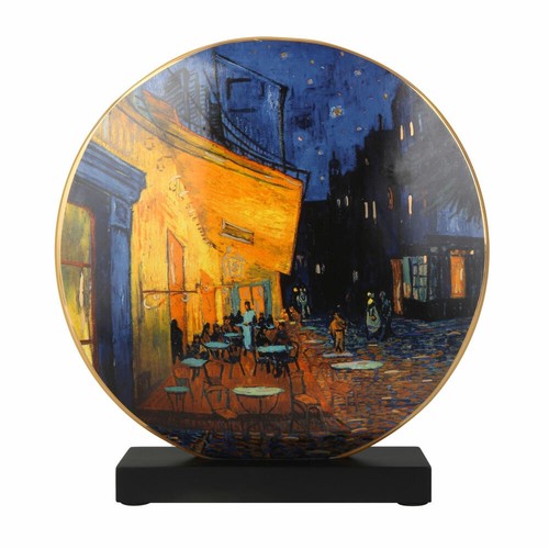 Goebel Vase Van Gogh - Sternennacht, Porzellan, Bunt, Limited Edition, 33.5 cm - Bild 5 von 6