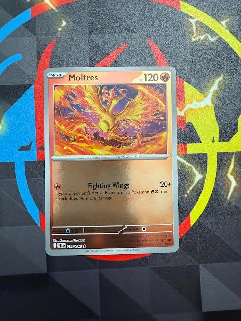 Moltres 14/94 Reverse Holo PFL Phantasmal Flames Pokemon Card TCG