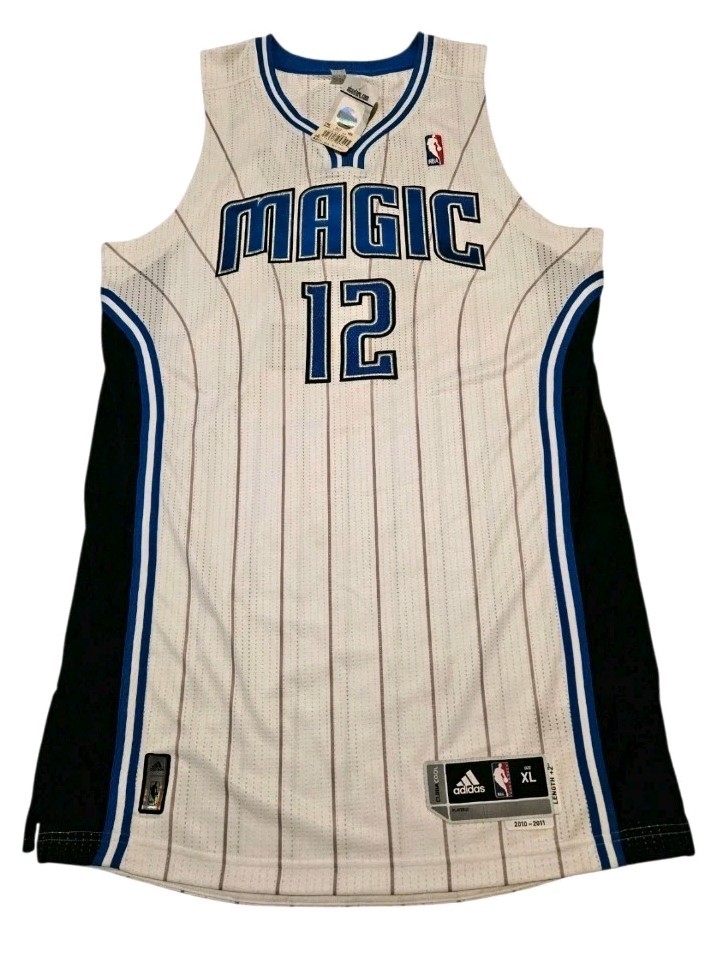 Dwight Howard 2010-11 ADIDAS NBA Orlando Magic Classic 08/10 XLT+2" White Jersey